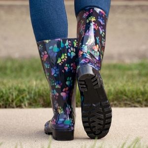 Ultralite Bold Paws Rain Boots women's 7